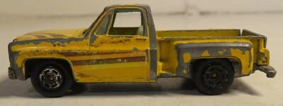 Yatming Vintage Chevy Stepside Yellow Sunshine Tampos Hong Kong HK Loose Truck - Image 1 of 4