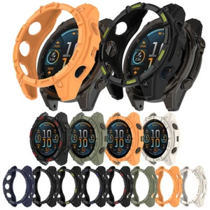 51/47/43MM TPU Bumper Futerał ochronny Pokrowiec do Garmin Fenix 8 Smart Watch Ramka - Zdjęcie 1 z 31