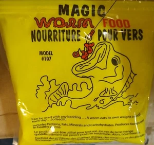 12 Ounce Package Magic Products Magic Worm Night Crawler Food USA Made  .....3H5 - Picture 1 of 2