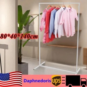 Commercial Clothes Display Shelf Garment Rack Coat Pants Hanger Metal 80*140cm - Picture 1 of 12