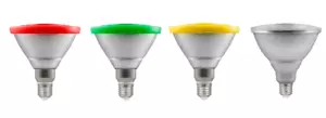 Crompton PAR38 LED 15w Outdoor Garden Spot Light Bulb E27 IP65 Red Green White - Picture 1 of 1