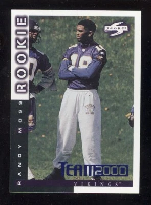 #TM16 Randy Moss 2000 Score Team 2000 Blue /1500 Minnesota Vikings - Image 1 of 2