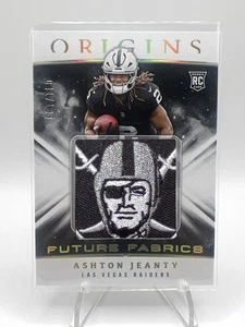 ASHTON JEANTY 2025 PANINI ORIGINS FOOTBALL FUTURE FABRICS ROOKIE RAIDER PATCH ** - Bild 1 von 2