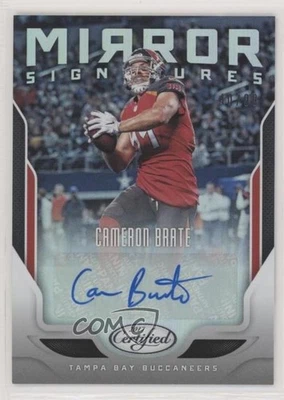 2017 Certified Mirror Signatures /99 Cameron Brate #MS-BR Auto - Image 1 of 2