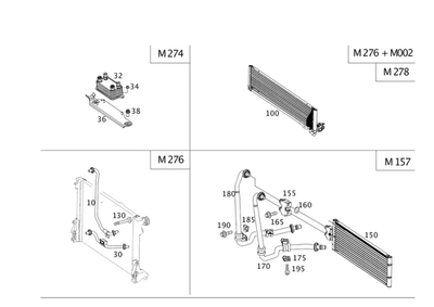 Línea de aceite original Mercedes-Benz 204-528-03-24 Foto 1 de 2