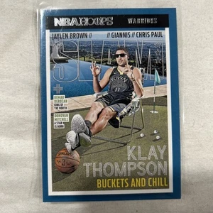 2021-22 Hoops Winter #SLAM #215 Klay Thompson SLAM Golden State Warriors - Foto 1 di 2