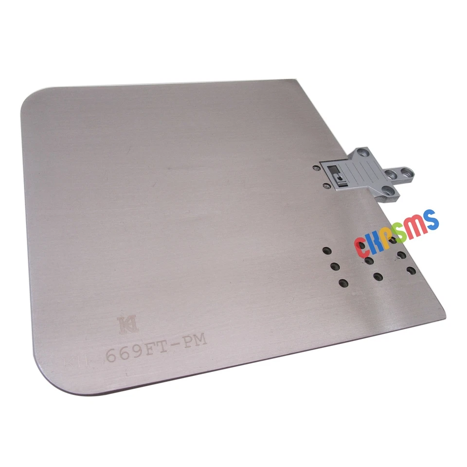 KH669FT-PM Flatbed Platform & Needle Plate & Feed Dog Set FOR Durkopp Adler 669 - Image 1 of 3