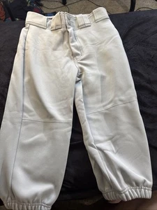 Kids Size Small Gray Baseball Pants By Easton - Picture 1 of 8