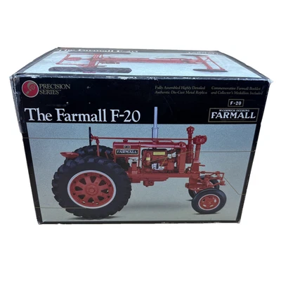 ERTL PRECISION Series#6  McCORMICK-DEERING FARMALL F-20 RED WIDE FRONT #299 NIB - Image 1 of 4