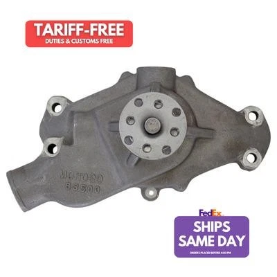 Moroso 63500, One Natural Aluminum Sb Alum Water Pump Performance Racing Parts - Image 1 of 4