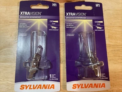 Farol de halogênio de alto desempenho SYLVANIA - H1 XtraVision 2 lâmpadas - Imagem 1 de 2
