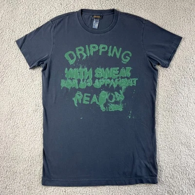 Camiseta DIESEL T-Omar Estampado Gráfico 100% Algodón Azul Marino Para Hombre Talla M De Colección Nueva Con Etiquetas Foto 1 de 4