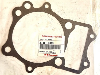 Junta base de cilindro fabricante de equipamento original Kawasaki 11061-1083 – Compatível com KLR250 1985–1999 KL250D - Imagem 1 de 2