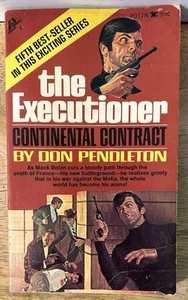 The Executioner Paperback Book - Continental Contract - By Don Pendleton - Picture 1 of 4