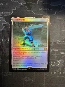 1x Excalibur II, Foil, Final Fantasy, Magic Magic Magic The Gathering casi nuevo - Imagen 1 de 1