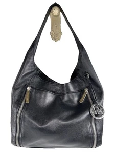 Michael Kors Crosby Large Leather Shoulder Hobo Bag - Picture 1 of 11