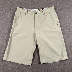 Pantalones Cortos Lululemon Para Hombres 34 Verde Kahuna Clásico Golf Chino Caminar Bolsillo Elástico - Imagen 1 de 12