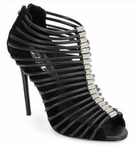 L.A.M.B. Walcot High Heel Leather Sandal - Brand New - Picture 1 of 3