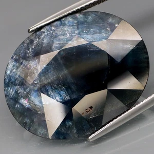 38,21 quilates ¡Preciosa gema! Piedra preciosa de zafiro azul gigante natural sin calefacción Tanzania - Imagen 1 de 5