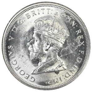 AUSTRALIA Florin 1927 NGC MS63 George V 'Opening Parliament House in Canberra' - Picture 1 of 3
