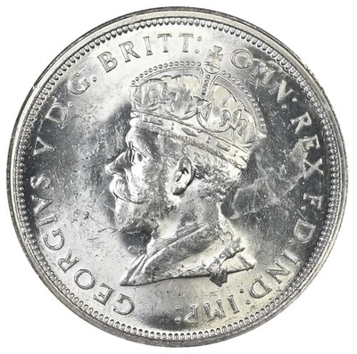 AUSTRALIA Florin 1927 NGC MS63 George V 'Opening Parliament House in Canberra' - Image 1 of 3