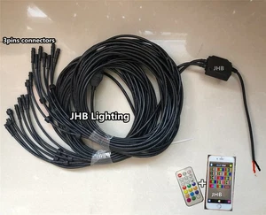 1Set Remote & Bluetooth 16Way Controller CHASING FLOW Standard Wiring (3Pins) - Picture 1 of 4