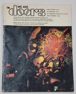 LIBRO DE CANCIONES DE PARTITURAS DOORS 1968 We Are The Doors 44 páginas raro de colección de EE. UU. MORRiSON - Imagen 1 de 2