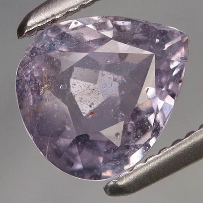 1.06 Ct Natural Lavender Sapphire Tanzania Unheated Pear Shape Loose Gemstone - Image 1 of 2