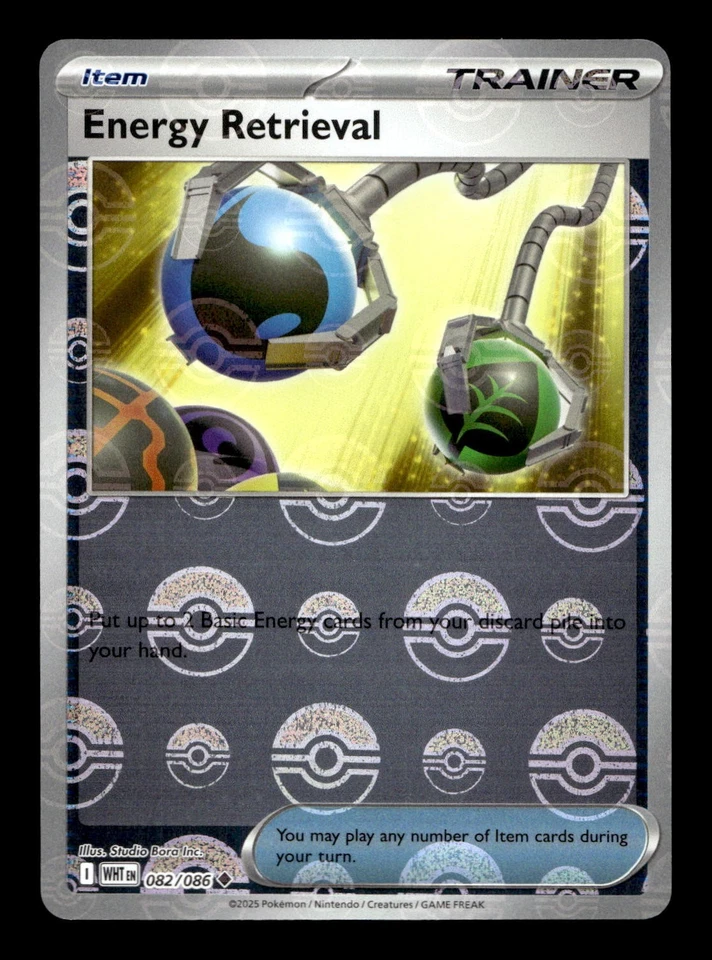 White Flare Pokémon Cards! Poke Ball Master Ball Reverse Holo - Choose Your Card - Image 1 of 1