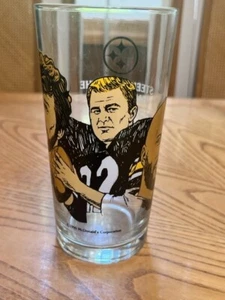 MC DONALD'S PITTSBURGH STEELERS HAM, LAYNE, AND BLOUNT HALL OF FAME GLASS - Picture 1 of 4