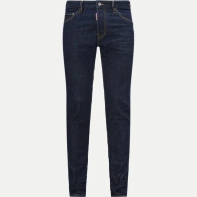 Jean Dsquared2 Slim fit Bee Icon Cool Guy Jeans Icon Dark Blue Size 52 NEW - Image 1 of 4