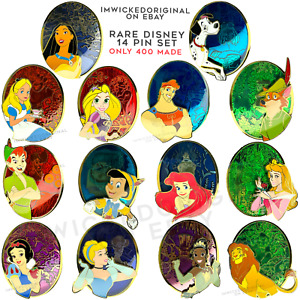 EXCLUSIVE Disney Trading Pins Fairytales Series D23 LE 400 Princess Pin Back NEW