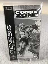 Comix Zone - SEGA Genesis - Manual Only - Good - SAFE SHIP!