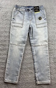 Art Class Boy's Size 10 Super Skinny Pull on Jeans Light Wash - Picture 1 of 8