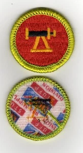 Surveying Merit Badge, Type J "Scout Stuff" Back (2002-10), Mint - Picture 1 of 1