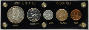 U.S. Mint 1956 Proof Set in Capital Plastic Style Holder #4393 - Picture 1 of 2