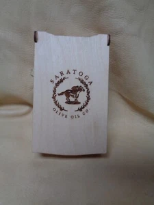 Saratoga Olive Oil Co. Gift Box 2 Bottles Olive Oil - Picture 1 of 3