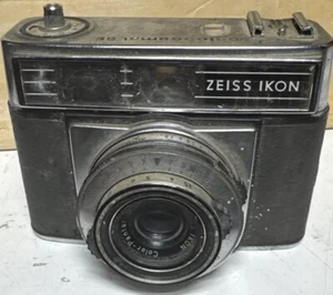 VTG Zeiss Ikon Contessamat SE Camera w/ Color Pantar 45mm f2.8 Lens For Repair - Picture 1 of 19
