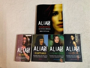 Lot of  5 Alias TV Series Books Secret Life Recruited Declassified The Companion - Imagen 1 de 12
