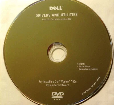 Dell Vostro A90n Drivers & Utilities DVD & PowerDVD 8.0 - Image 1 of 2