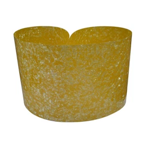 Calibre 0,46 mm Tambor Envoltura Instrumento Musical Deco Hoja Amarillo Perla - Imagen 1 de 7