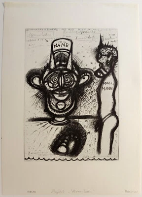 Arnulf Rainer "Projekt Herrenhelm" - Bild 1 von 3