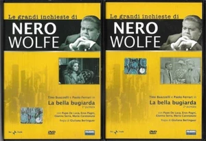 NERO WOLFE - LA BELLA BUGIARDA - 1 e 2 PUNTATA - 2 DVD (COME NUOVO) - Picture 1 of 2