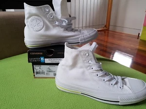 CONVERSE All stars ladies White CLIMATE shoes US 8 or 39 (24.5 CM) New ❤❤❤ - Picture 1 of 12