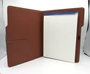 Portafolio Cuero Soporta 8x10 Almohadilla NUEVO MARRÓN - Imagen 1 de 10