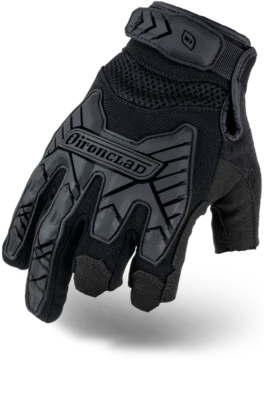 IronClad IEXT-FRIBLK Command Tactical Framer Impact Black Gloves - Select Size - Image 1 of 2