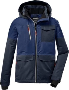 B-Ware: Killtec Jungen Outdoorjacke Funktionsjacke mit Kapuze und Schneefang KOW - Bild 1 von 9