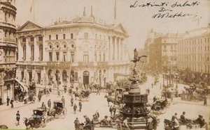 ac5347 - GB - VINTAGE POSTCARD: LONDON, Piccadilly circus - Picture 1 of 1
