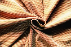 TERRACOTTA & WHITE PIQUET JERSEY LUXURY COTTON MADE IN ITALY FOR HUGO BOSS C43 - Picture 1 of 16