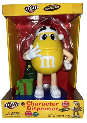 M&M конфеты диспенсер Рождество Санта звук и музыка играет Щелкунчик комплект - новый - Изображение 1 из 4